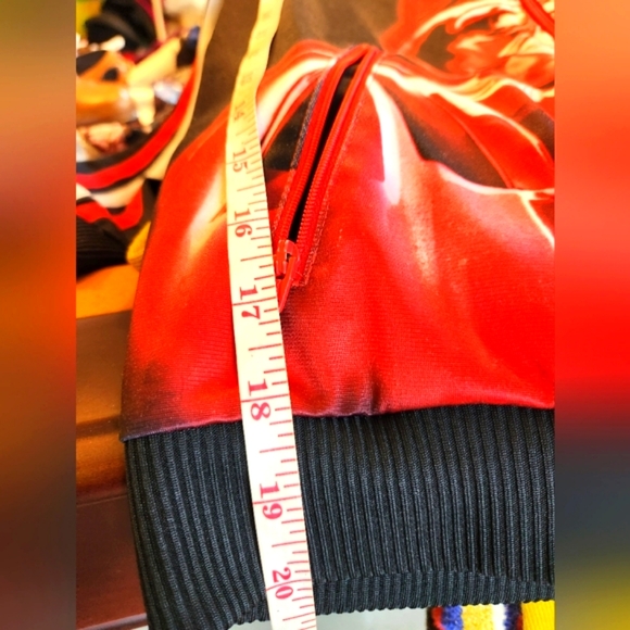 ADIDAS x STAR WARS Darth Vader Unisex Kids Teen Ltd Ed RARE Track Zip Up Jacket - Picture 6 of 16